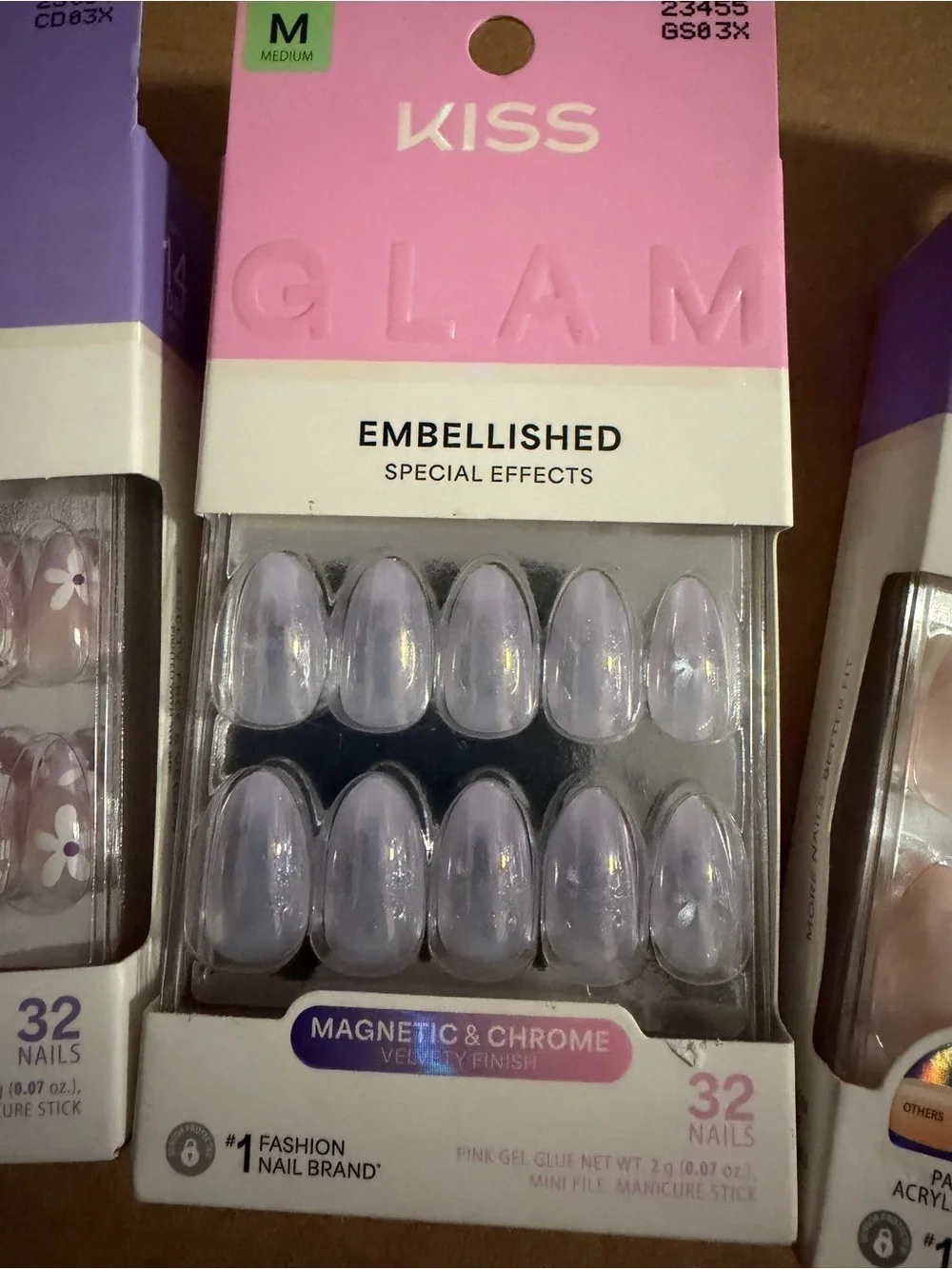 KISS Glam Embellished set 3